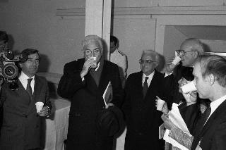 Intervento del Presidente della Repubblica Francesco Cossiga, in forma privata, alla cerimonia inaugurale del Convegno "Scienza e tecnologia in un mondo in evoluzione - Il ruolo dell'Europa" tenutosi a Castelporziano