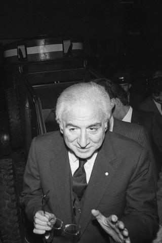 Visita del Presidente della Repubblica Francesco Cossiga alla città  di Genova