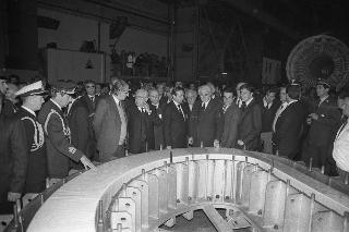 Visita del Presidente della Repubblica Francesco Cossiga alla città  di Genova