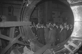 Visita del Presidente della Repubblica Francesco Cossiga alla città  di Genova