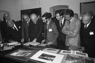Visita del Presidente della Repubblica Francesco Cossiga alla città  di Genova