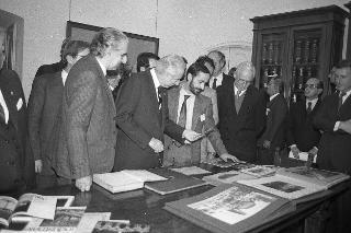 Visita del Presidente della Repubblica Francesco Cossiga alla città  di Genova