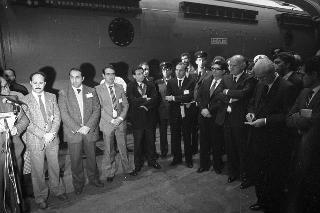 Visita del Presidente della Repubblica Francesco Cossiga alla città  di Genova