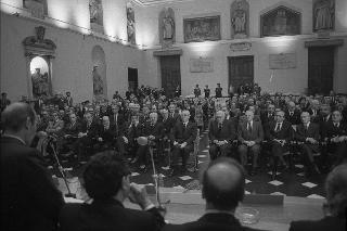 Visita del Presidente della Repubblica Francesco Cossiga alla città  di Genova