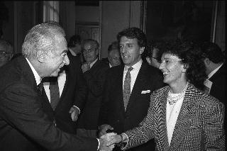 Visita del Presidente della Repubblica Francesco Cossiga alla città  di Genova