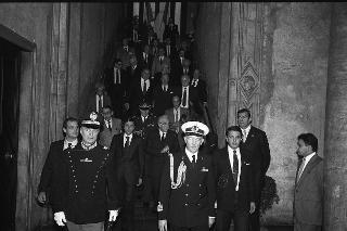 Visita del Presidente della Repubblica Francesco Cossiga alla città  di Genova