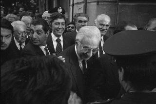 Visita del Presidente della Repubblica Francesco Cossiga alla città  di Genova