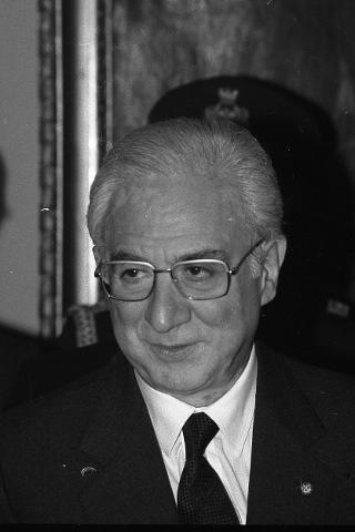 Visita del Presidente della Repubblica Francesco Cossiga alla città  di Genova