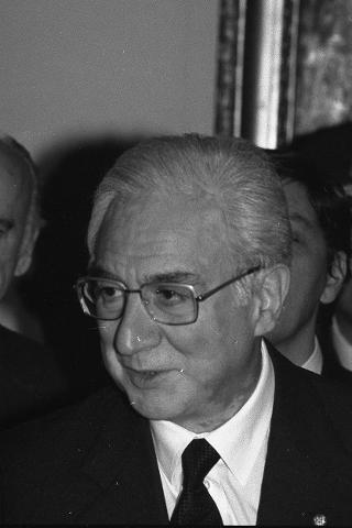 Visita del Presidente della Repubblica Francesco Cossiga alla città  di Genova