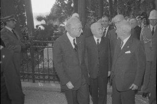 Visita del Presidente della Repubblica Francesco Cossiga alla città  di Genova