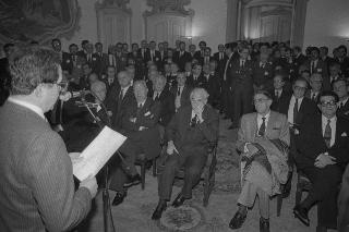 Visita del Presidente della Repubblica Francesco Cossiga alla città  di Genova