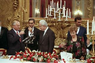 Incontro del Presidente della Repubblica Francesco Cossiga con Michail Gorbaciov (29 novembre - 1 dicembre 1989)