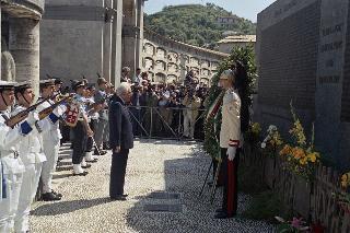 Visita del Presidente della Repubblica Francesco Cossiga alla città di La Spezia