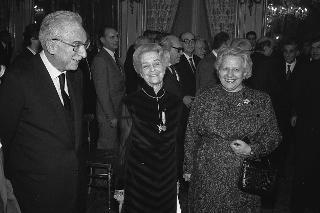 Intervento del Presidente della Repubblica Francesco Cossiga alla cerimonia in onore del Premio Nobel per la Medicina, Prof.ssa Rita Levi Montalcini