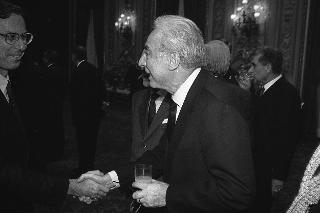 Intervento del Presidente della Repubblica Francesco Cossiga alla cerimonia in onore del Premio Nobel per la Medicina, Prof.ssa Rita Levi Montalcini