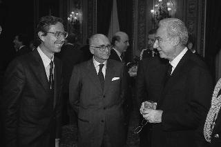 Intervento del Presidente della Repubblica Francesco Cossiga alla cerimonia in onore del Premio Nobel per la Medicina, Prof.ssa Rita Levi Montalcini