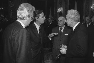 Intervento del Presidente della Repubblica Francesco Cossiga alla cerimonia in onore del Premio Nobel per la Medicina, Prof.ssa Rita Levi Montalcini