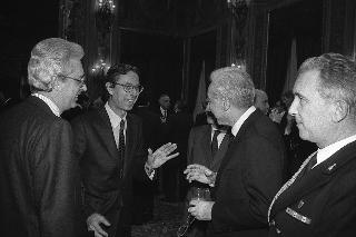 Intervento del Presidente della Repubblica Francesco Cossiga alla cerimonia in onore del Premio Nobel per la Medicina, Prof.ssa Rita Levi Montalcini