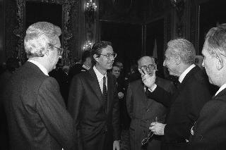 Intervento del Presidente della Repubblica Francesco Cossiga alla cerimonia in onore del Premio Nobel per la Medicina, Prof.ssa Rita Levi Montalcini