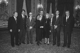 Intervento del Presidente della Repubblica Francesco Cossiga alla cerimonia in onore del Premio Nobel per la Medicina, Prof.ssa Rita Levi Montalcini