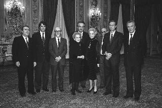 Intervento del Presidente della Repubblica Francesco Cossiga alla cerimonia in onore del Premio Nobel per la Medicina, Prof.ssa Rita Levi Montalcini