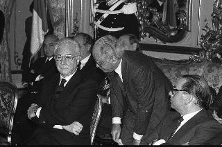 Intervento del Presidente della Repubblica Francesco Cossiga alla cerimonia in onore del Premio Nobel per la Medicina, Prof.ssa Rita Levi Montalcini
