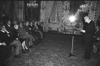 Intervento del Presidente della Repubblica Francesco Cossiga alla cerimonia in onore del Premio Nobel per la Medicina, Prof.ssa Rita Levi Montalcini