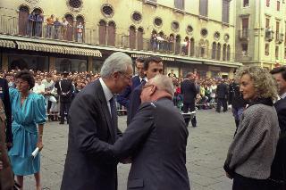 Visita del Presidente della Repubblica Francesco Cossiga alla città di  Vicenza (8- 9 ottobre 1986)