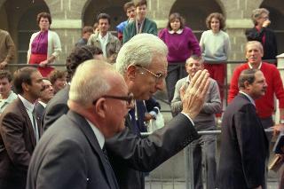 Visita del Presidente della Repubblica Francesco Cossiga alla città di  Vicenza (8- 9 ottobre 1986)