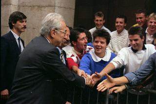 Visita del Presidente della Repubblica Francesco Cossiga alla città di  Vicenza (8- 9 ottobre 1986)
