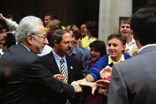 Visita del Presidente della Repubblica Francesco Cossiga alla città di  Vicenza (8- 9 ottobre 1986)