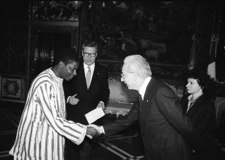 Sua Eccellenza Amado Pitroipa, nuovo Ambasciatore di Burkina Faso: presentazione delle Lettere Credenziali