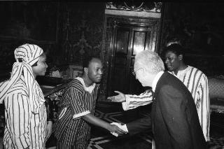 Sua Eccellenza Amado Pitroipa, nuovo Ambasciatore di Burkina Faso: presentazione delle Lettere Credenziali