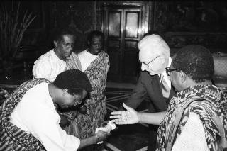 Sua Eccellenza Michael Tabong Kima, nuovo Ambasciatore della Repubblica del Camerun: presentazione delle Lettere Credenziali