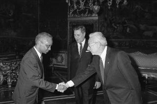 Sua Eccellenza Aguinaldo Lisboa Ramos, nuovo Ambasciatore della Repubblica di Capo Verde: presentazione delle Lettere Credenziali