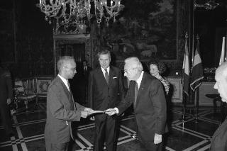 Sua Eccellenza Aguinaldo Lisboa Ramos, nuovo Ambasciatore della Repubblica di Capo Verde: presentazione delle Lettere Credenziali