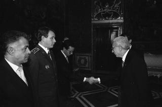 Sua Eccellenza Jiri Holub, nuovo Ambasciatore della Repubblica Socialista Cecoslovacca: presentazione delle Lettere Credenziali