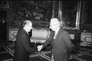 Sua Eccellenza Mariano Fontecilla De Santiago Concha, nuovo Ambasciatore della Repubblica del Cile: presentazione delle Lettere Credenziali