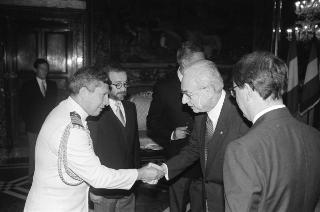Sua Eccellenza Jaime Marchan Romero, nuovo Ambasciatore della Repubblica dell'Ecuador: presentazione Lettere Credenziali