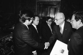 Sua Eccellenza Jose M. Zaldarriaga, nuovo Ambasciatore della Repubblica delle Filippine: presentazione delle Lettere Credenziali.