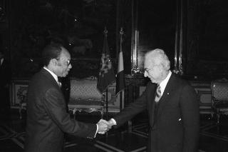 Sua Eccellenza Lloyd Melville Harcourt Barnett, nuovo Ambasciatore di Giamaica: presentazione delle Lettere Credenziali