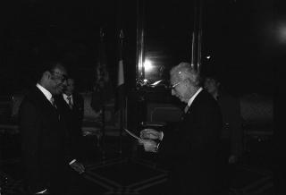 Sua Eccellenza Lloyd Melville Harcourt Barnett, nuovo Ambasciatore di Giamaica: presentazione delle Lettere Credenziali