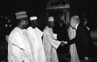 Sua Eccellenza Niouma Sandouno, nuovo Ambasciatore della Repubblica di Guinea: presentazione delle Lettere Credenziali