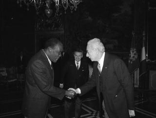 Sua Eccellenza Jean Baptiste Harmel, nuovo Ambasciatore della Repubblica di Haiti: presentazione delle Lettere Credenziali