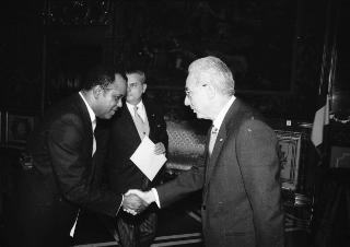Sua Eccellenza Nicolas Lemithe, nuovo Ambasciatore della Repubblica di Haiti: presentazione delle Lettere Credenziali.