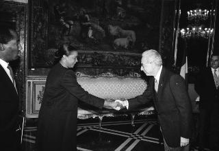 Sua Eccellenza Nicolas Lemithe, nuovo Ambasciatore della Repubblica di Haiti: presentazione delle Lettere Credenziali.