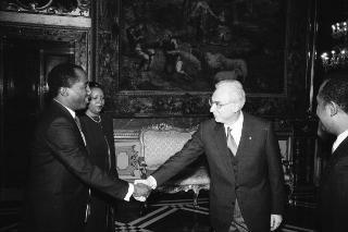 Sua Eccellenza Nicolas Lemithe, nuovo Ambasciatore della Repubblica di Haiti: presentazione delle Lettere Credenziali.
