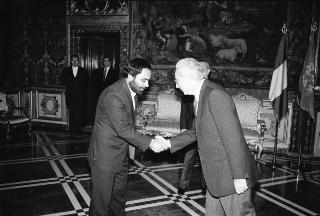Sua Eccellenza Hamid Abutalebi, nuovo Ambasciatore della Repubblica Islamica dell'Iran: presentazione delle Lettere Credenziali