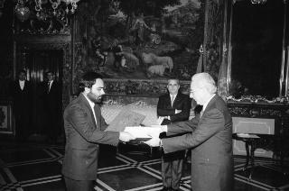 Sua Eccellenza Hamid Abutalebi, nuovo Ambasciatore della Repubblica Islamica dell'Iran: presentazione delle Lettere Credenziali