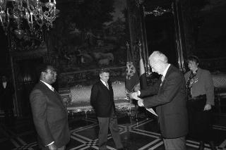 Sua Eccellenza Webster Simpson, nuovo Ambasciatore della Repubblica di Liberia: presentazione delle Lettere Credenziali.